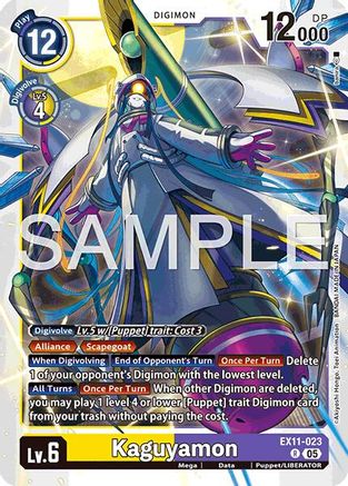 Kaguyamon (EX11-023) - [Dawn of Liberator] Foil - Trinity Hobby