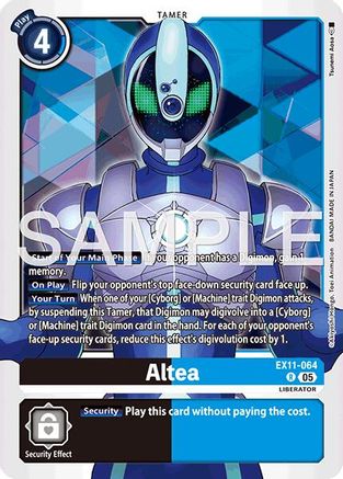 Altea (EX11-064) - [Dawn of Liberator] Foil - Trinity Hobby