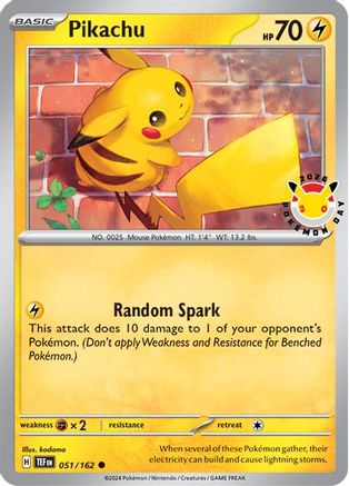 Pikachu (Pokemon Day 2026) - (051/null) Holofoil [Miscellaneous Cards & Products]
