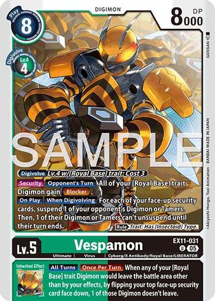 Vespamon (EX11-031) - [Dawn of Liberator] - Trinity Hobby