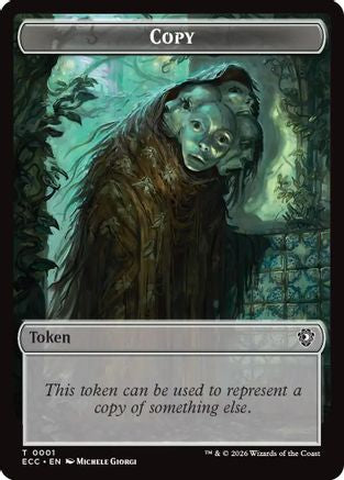 Copy // Shapeshifter Double-Sided Token  (ECC-1 // 1) - [Commander: Lorwyn Eclipsed] - Trinity Hobby