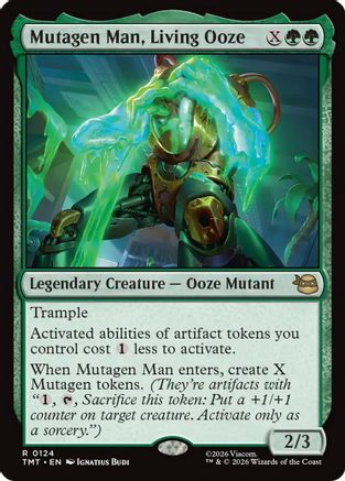 Mutagen Man, Living Ooze  [Foil]  (TMT-124) - [Teenage Mutant Ninja Turtles] - Trinity Hobby