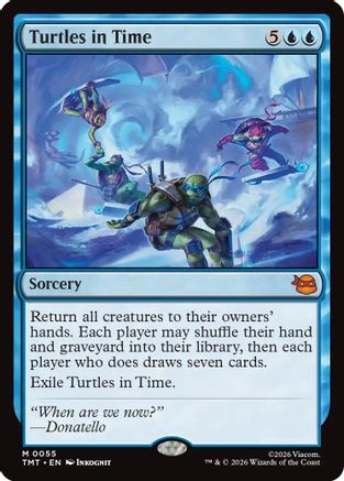Turtles in Time  (TMT-055) - [Teenage Mutant Ninja Turtles] - Trinity Hobby
