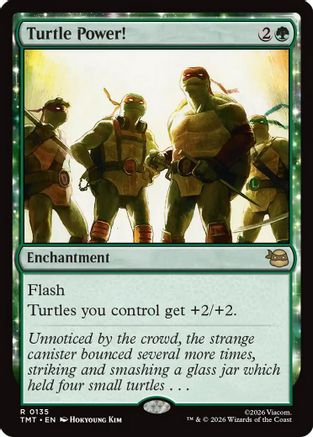 Turtle Power!  [Foil]  (TMT-135) - [Teenage Mutant Ninja Turtles] - Trinity Hobby