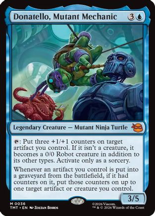 Donatello, Mutant Mechanic  (TMT-036) - [Teenage Mutant Ninja Turtles] - Trinity Hobby