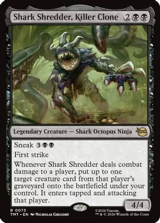 Shark Shredder, Killer Clone  [Foil]  (TMT-073) - [Teenage Mutant Ninja Turtles] - Trinity Hobby