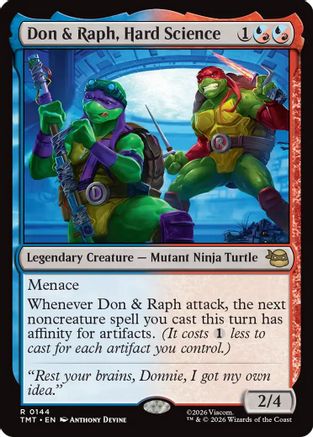 Don & Raph, Hard Science  (TMT-144) - [Teenage Mutant Ninja Turtles] - Trinity Hobby