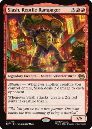Slash, Reptile Rampager  (TMT-108) - [Teenage Mutant Ninja Turtles] - Trinity Hobby