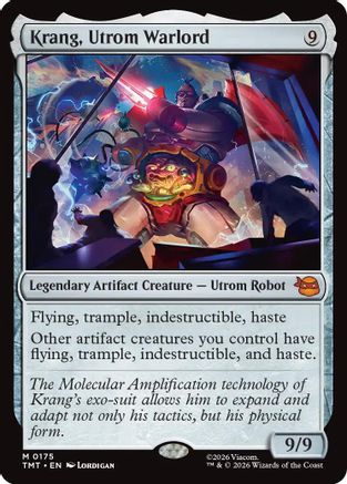 Krang, Utrom Warlord  [Foil]  (TMT-175) - [Teenage Mutant Ninja Turtles] - Trinity Hobby