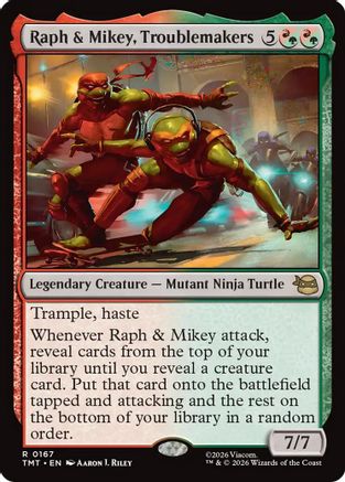 Raph & Mikey, Troublemakers  (TMT-167) - [Teenage Mutant Ninja Turtles] - Trinity Hobby