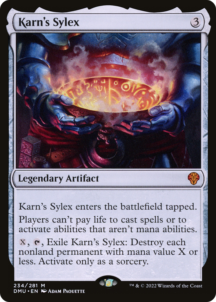 Sylex de Karn [Dominaria United] 