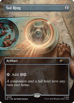 Sol Ring (2467)  [Foil]  (SLD-2467) - [Secret Lair Drop Series] - Trinity Hobby