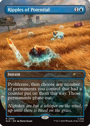 Ripples of Potential  [Foil]  (SLD-2453) - [Secret Lair Drop Series] - Trinity Hobby