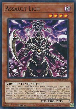Assault Lich [BPRO-EN009] - Burst Protocol 1st Edition - Common / Short Print - Trinity Hobby
