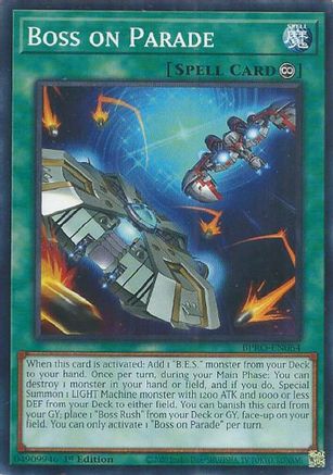 Boss on Parade [BPRO-EN064] - Burst Protocol 1st Edition - Common / Short Print - Trinity Hobby