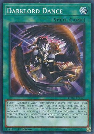 Darklord Dance [BPRO-EN063] - Burst Protocol 1st Edition - Common / Short Print - Trinity Hobby
