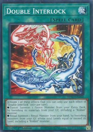 Double Interlock [BPRO-EN052] - Burst Protocol 1st Edition - Common / Short Print - Trinity Hobby