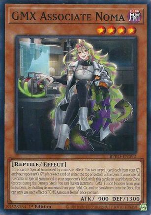 GMX Associate Noma [BPRO-EN092] - Burst Protocol 1st Edition - Common / Short Print - Trinity Hobby