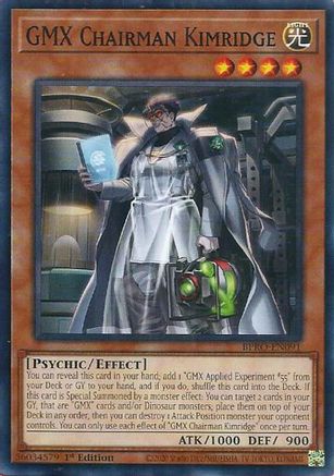 GMX Chairman Kimridge [BPRO-EN091] - Burst Protocol 1st Edition - Common / Short Print - Trinity Hobby