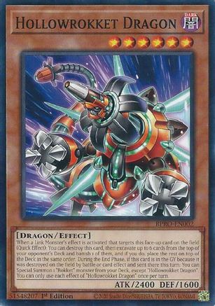 Hollowrokket Dragon [BPRO-EN002] - Burst Protocol 1st Edition - Common / Short Print - Trinity Hobby