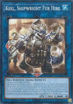 Keel, Shipwright Fur Hire [BPRO-EN050] - Burst Protocol 1st Edition - Common / Short Print - Trinity Hobby