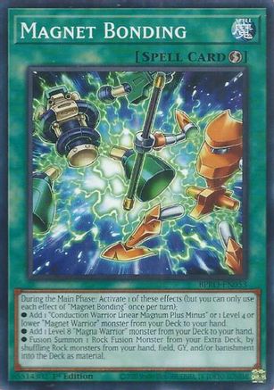 Magnet Bonding [BPRO-EN053] - Burst Protocol 1st Edition - Common / Short Print - Trinity Hobby