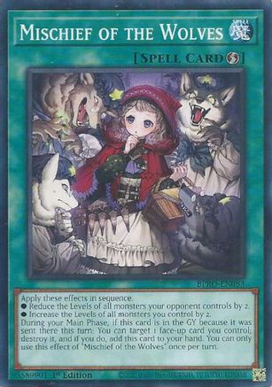 Mischief of the Wolves [BPRO-EN083] - Burst Protocol 1st Edition - Common / Short Print - Trinity Hobby