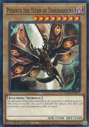 Pesanta the Titan of Troubadours [BPRO-EN097] - Burst Protocol 1st Edition - Common / Short Print - Trinity Hobby