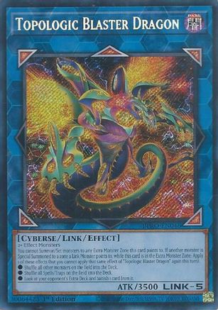 Topologic Blaster Dragon [BPRO-EN046] - Burst Protocol 1st Edition - Secret Rare - Trinity Hobby