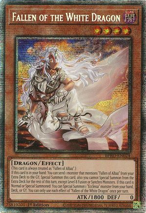 Fallen of the White Dragon (Starlight Rare) [BPRO-EN024] - Burst Protocol 1st Edition - Starlight Rare - Trinity Hobby