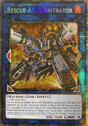 Rescue-ACE Arbitrator (Starlight Rare) [BPRO-EN051] - Burst Protocol 1st Edition - Starlight Rare - Trinity Hobby