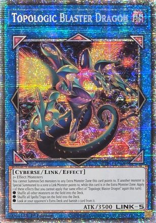 Topologic Blaster Dragon (Starlight Rare) [BPRO-EN046] - Burst Protocol 1st Edition - Starlight Rare - Trinity Hobby