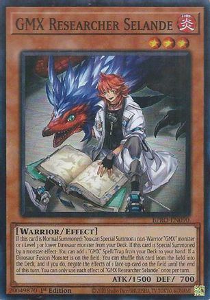 GMX Researcher Selande [BPRO-EN090] - Burst Protocol 1st Edition - Super Rare - Trinity Hobby