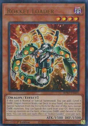 Rokket Loader [BPRO-EN001] - Burst Protocol 1st Edition - Ultra Rare - Trinity Hobby