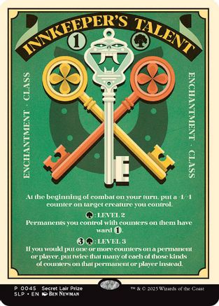Innkeeper's Talent  [Foil]  (SLP-045) - [Secret Lair Showdown] - Trinity Hobby