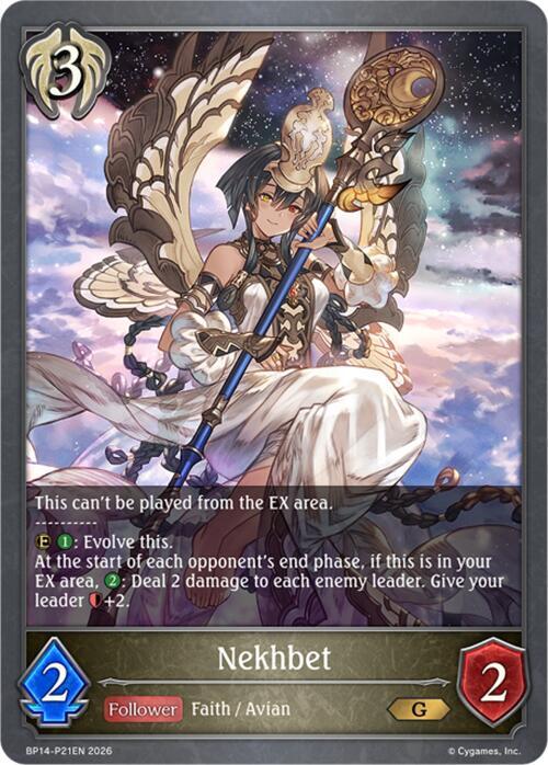 Nekhbet - P21 (Foil) - BP14: Banquet of Dreams (BP14-P21EN) - Trinity Hobby