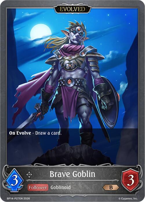 Brave Goblin (Evolved) - P27 (Foil) - BP14: Banquet of Dreams (BP14-P27EN) - Trinity Hobby