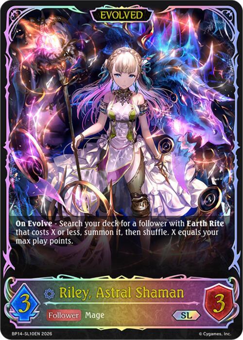 Riley, Astral Shaman (Evolved) (SL) - BP14: Banquet of Dreams (BP14-SL10EN) - Trinity Hobby