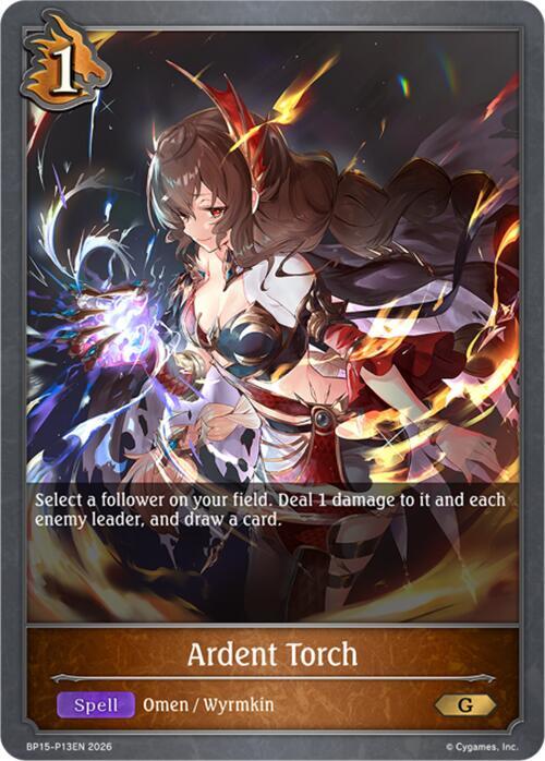 Ardent Torch - P13 (Foil) - BP15: Trial of the Omens (BP15-P13EN) - Trinity Hobby