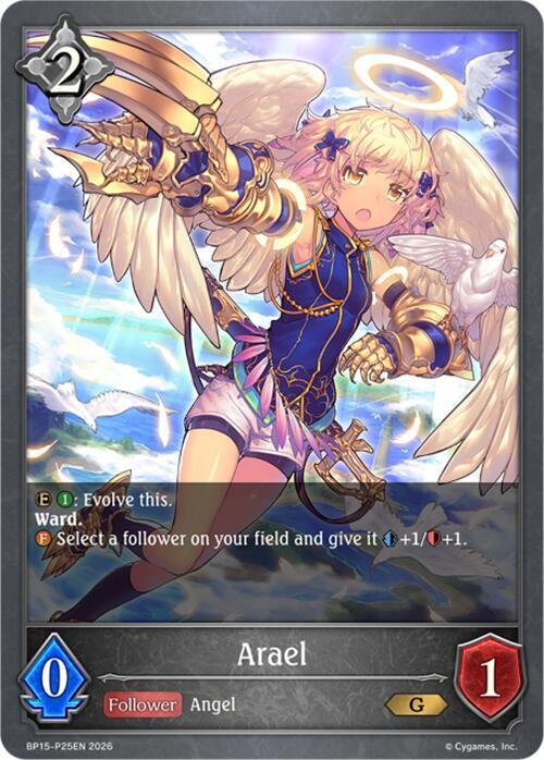Arael - P25 (Foil) - BP15: Trial of the Omens (BP15-P25EN) - Trinity Hobby