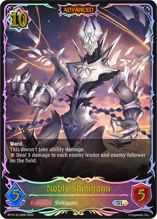 Noble Shikigami (SL) - BP15: Trial of the Omens (BP15-SL14EN) - Trinity Hobby
