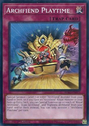 Archfiend Playtime [BPRO-EN073] - Burst Protocol 1st Edition - Common / Short Print - Trinity Hobby