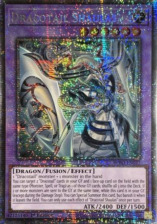 Dracotail Shaulas [BPRO-EN037] - Burst Protocol 1st Edition - Starlight Rare - Trinity Hobby