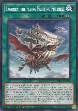 Fandora, the Flying Fighting Furtress [BPRO-EN061] - Burst Protocol 1st Edition - Common / Short Print - Trinity Hobby
