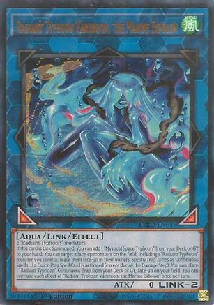 Radiant Typhoon Varuroon, the Marine Eidolon [BPRO-EN049] - Burst Protocol 1st Edition - Ultra Rare - Trinity Hobby