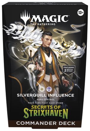 Secrets of Strixhaven Commander Deck - Silverquill Influence - Trinity Hobby