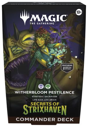 Secrets of Strixhaven Commander Deck - Witherbloom Pestilence - Trinity Hobby