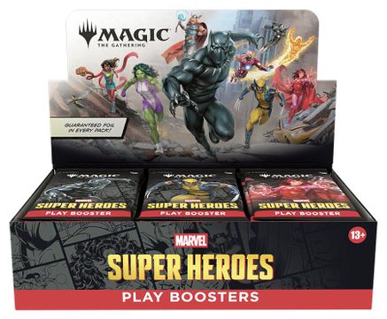 [Pre-Order] Marvel Super Heroes - Play Booster Display (ETA 2026-06-26) - Trinity Hobby