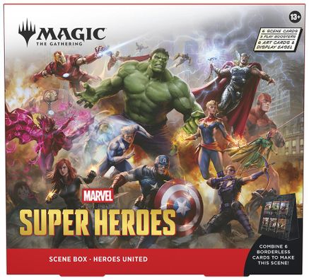 Marvel Super Heroes Scene Box - Heroes United - Trinity Hobby