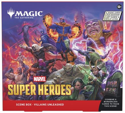 Marvel Super Heroes Scene Box - Villains Unleashed - Trinity Hobby